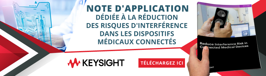 Note d'appli : Réduction des risques d'interférence dans les dispositifs médicaux connectés